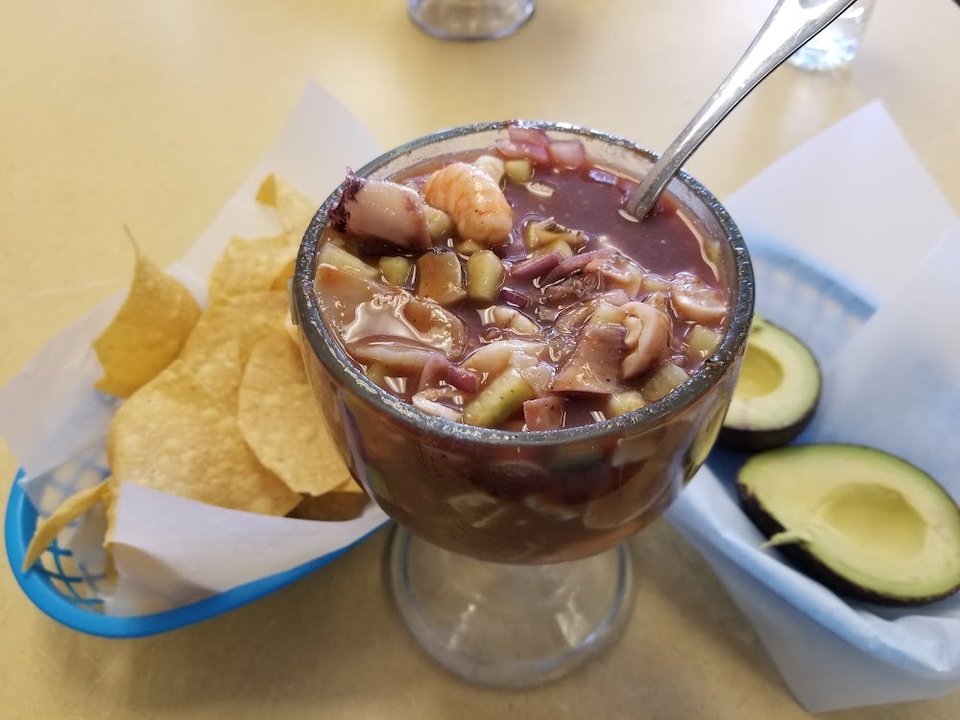 Tostada de Ceviche